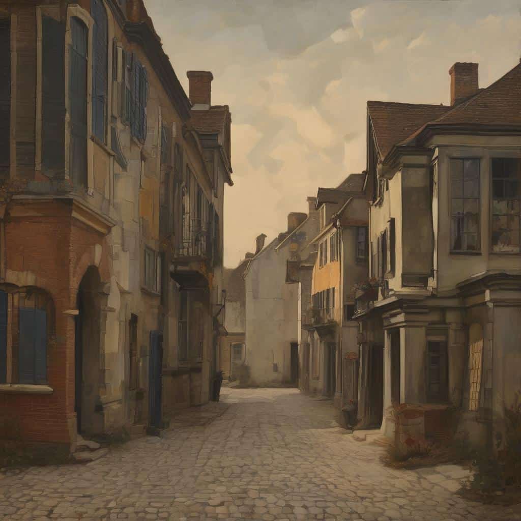 Παλιό αστικό τοπίο δημιουργία σύγχρονης τέχνης και καινοτομίας στον πολιτισμό.